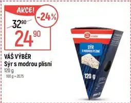 Globus VÁŠ VÝBĚR Sýr s modrou plísní nabídka