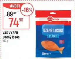 Globus VÁŠ VÝBĚR Uzený losos nabídka