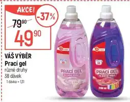 Globus VÁŠ VÝBĚR Prací gel nabídka