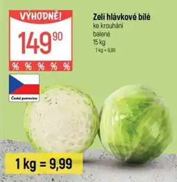 Globus Zelí hlávkové bílé nabídka