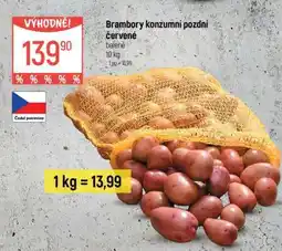 Globus Brambory konzumní pozdní červené nabídka
