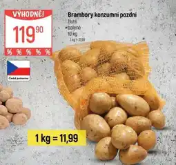Globus Brambory konzumní pozdní nabídka