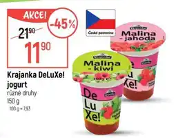 Globus Krajanka DeLuXe! jogurt nabídka