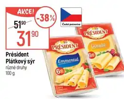 Globus Président plátkový sýr nabídka