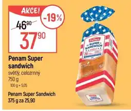 Globus Penam Super sandwich nabídka