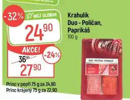 Globus Krahulík Duo - Poličan, Paprikáš nabídka