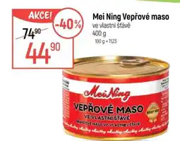 Globus Mei Ning Vepřové maso ve vlastní šťávě nabídka