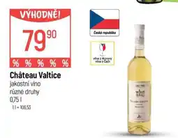 Globus Château Valtice nabídka