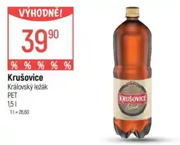 Globus Krušovice Královský ležák nabídka