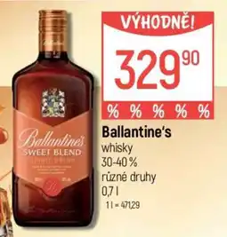 Globus Ballantine’s nabídka