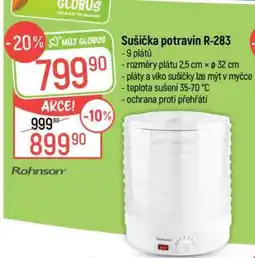 Globus Sušička potravin R-283 nabídka