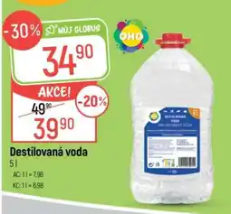 Globus Destilovaná voda nabídka