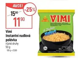 Globus Vimi Instantní nudlová polévka nabídka