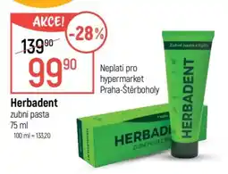 Globus Herbadent zubní pasta nabídka