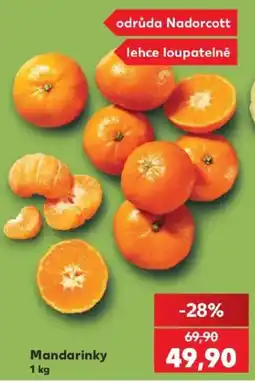 Kaufland Mandarinky nabídka