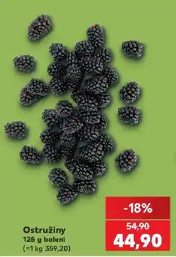 Kaufland Ostružiny nabídka