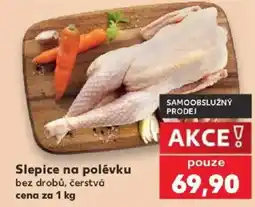Kaufland Slepic na polévku nabídka