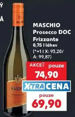 Kaufland Maschio Prosecco DOC Frizzante nabídka