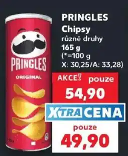 Kaufland Pringles chipsy různé druhy nabídka