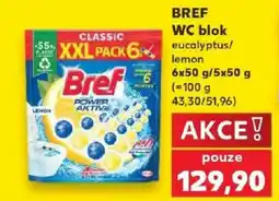 Kaufland Bref wc blok eukalyptus/lemon nabídka