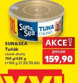 Kaufland Sun & Sea Tuňák nabídka