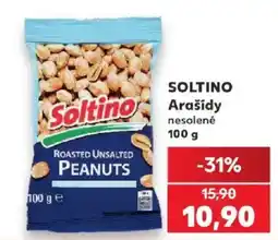 Kaufland Soltino arašidy nesolené nabídka