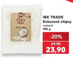 Kaufland Ibk trade kokosové chipsy natural nabídka