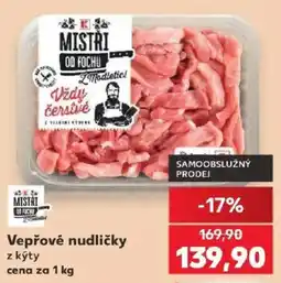 Kaufland Mistri vepřové nudličky z kýty nabídka