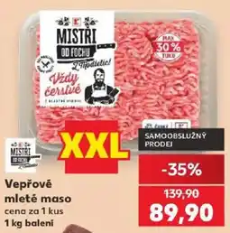 Kaufland Mistrí od fochu vepřové mleté maso nabídka