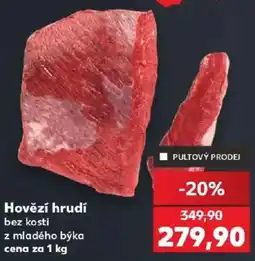 Kaufland Hovězí hrudí bez kosti nabídka