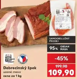 Kaufland Mistrí Debrecínský špek nabídka