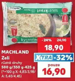Kaufland Machland Zelí nabídka