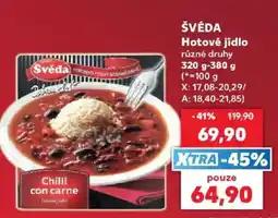 Kaufland Švěda chilli con carne nabídka