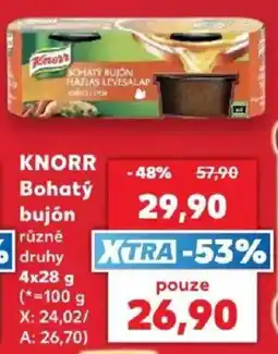 Kaufland Knorr bohatý bujón nabídka