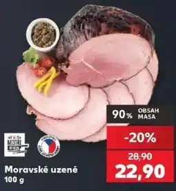 Kaufland Moravské uzené nabídka