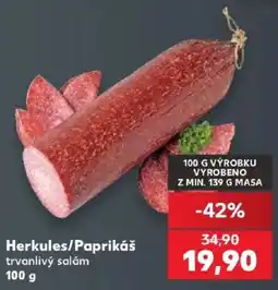 Kaufland Herkules paprikáš nabídka