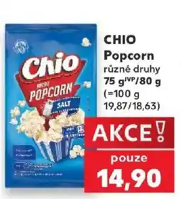 Kaufland Chio popcorn nabídka
