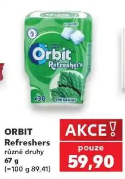Kaufland Orbit Refreshers nabídka