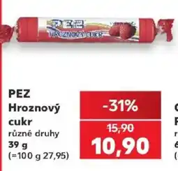 Kaufland Pez hroznovy cukr nabídka