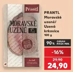 Kaufland Prantl moravské uzené nabídka