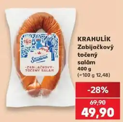 Kaufland Studena zabijačkový točený salám nabídka