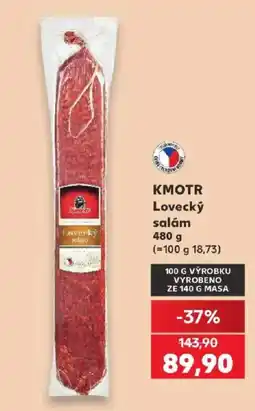 Kaufland Kmotr lovecký salám nabídka
