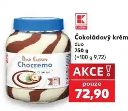 Kaufland K Classic čokoládový krém duo nabídka