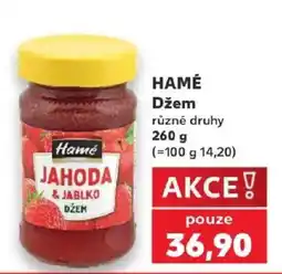 Kaufland Hamé džem jahoda & jablko nabídka