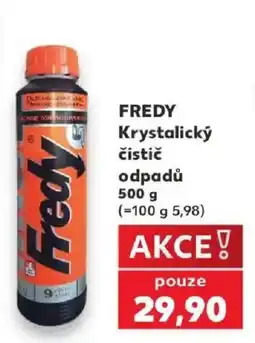Kaufland Fredy krystalický čistič odpadů nabídka