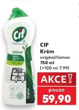 Kaufland Cif krém original/lemon nabídka