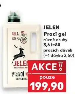 Kaufland Jeleň prací gel nabídka