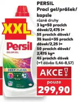 Kaufland Persil prací gel nabídka
