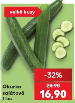 Kaufland Okurka salátová nabídka
