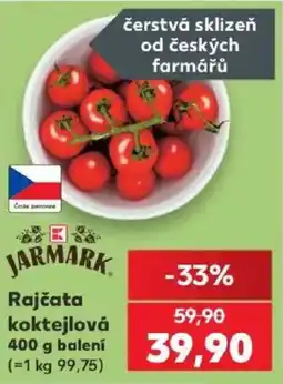 Kaufland Jarmark rajčata koktejlová nabídka